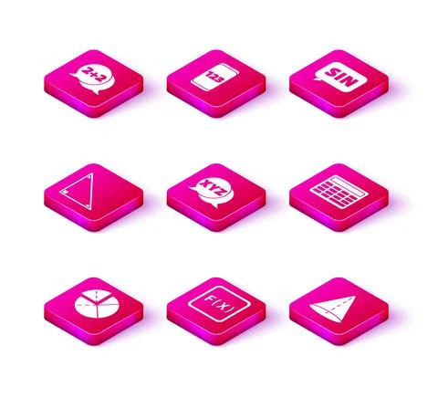 Set Graph, chart, diagram, Function mathematical symbol, Triangle, XYZ Stock Illustration
