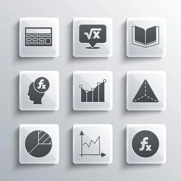 Set Graph, schedule, chart, diagram, Function mathematical symbol, Geometric Stock Illustration