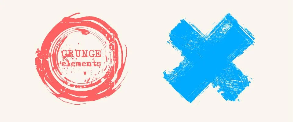 Set of Grunge background. Ink background. Retro background. Stock Illustration