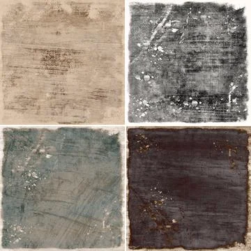 Set of grunge background Foto stock