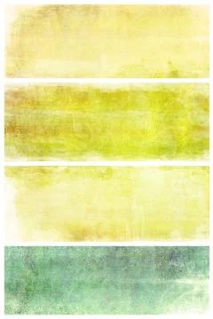 Set of grunge backgrounds with space for text or image Stock Illustration
