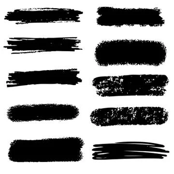 Set of grunge banners イラスト素材