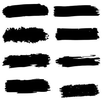 Set of grunge banners Stock Illustration