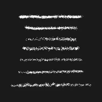 Set grunge design elements. Abstract grainy texture isolated on white backgro Illustrazione stock