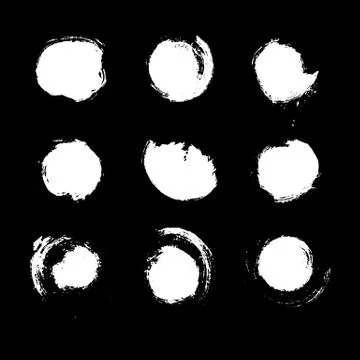 Set of grunged elements for design イラスト素材