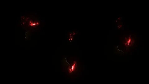 Set of halloween ghosts for design isolated on background, such logos. Video stock 121162201