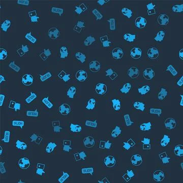 Set Hand like, Learning foreign languages, Earth globe and Hola different on Stock Illustration