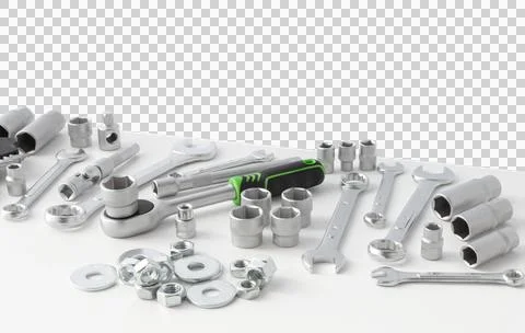 A set of hand tools for workshops, construction, Stock Photos