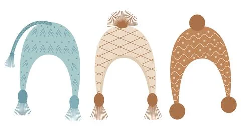 Set of hats Stock-Illustration