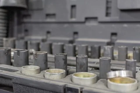 Set of hex head wrenches. Spanner head set Stock Photos