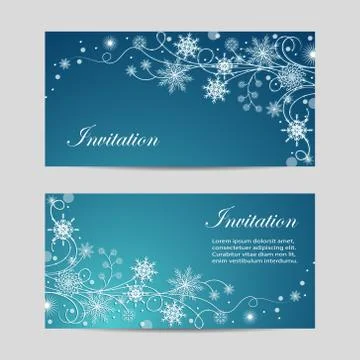 Set of horizontal banners Stock Illustration