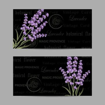 Set of horizontal banners Stock Illustration