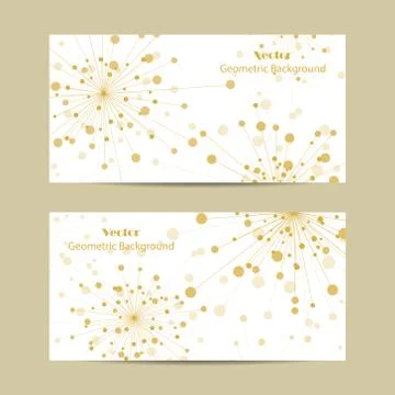 Set of horizontal banners Stock Illustration