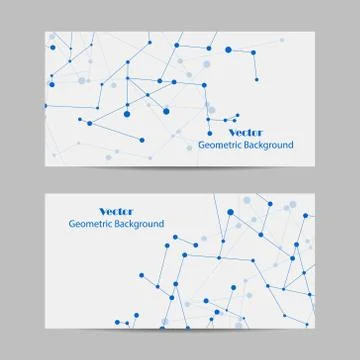 Set of horizontal banners Stock Illustration