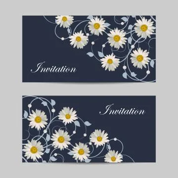 Set of horizontal banners Illustrazione stock