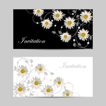 Set of horizontal banners Stock Illustration