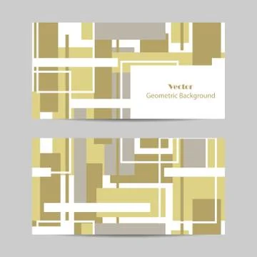 Set of horizontal banners Stock Illustration