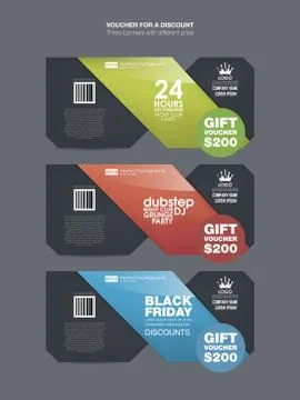 Set horizontal tariffs banners. interface for the site. ui ux vector banner for Stock Illustration