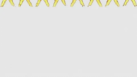 Set of hot fire triangles on a transparent background Stock-Footage 196911082
