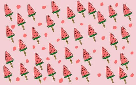 Set of ice cream Stock Illustration