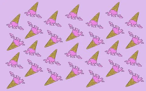Set of ice cream Stock Illustration