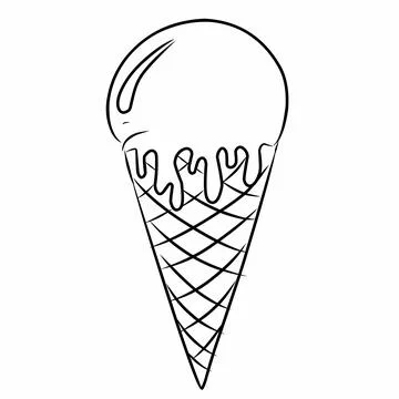 Set of ice cream Stock Illustration