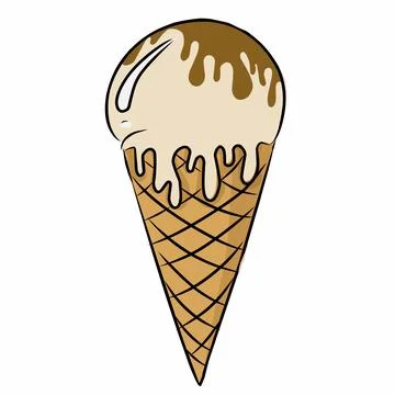 Set of ice cream Stock Illustration