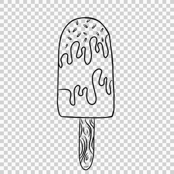 Set of ice cream Stock Illustration