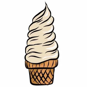 Set of ice cream Stock Illustration