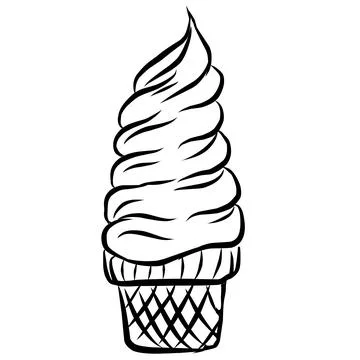 Set of ice cream Stock Illustration