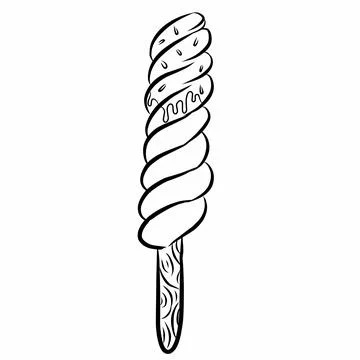 Set of ice cream Stock Illustration
