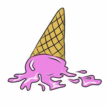 Set of ice cream Stock Illustration