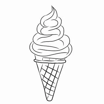 Set of ice cream Stock Illustration
