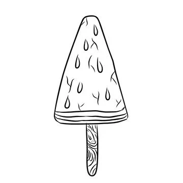 Set of ice cream Stock Illustration