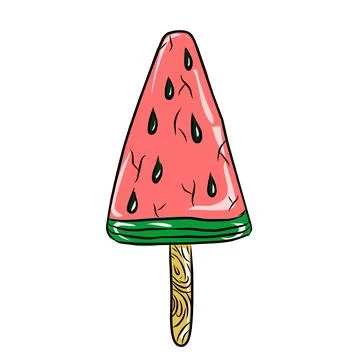 Set of ice cream Stock Illustration