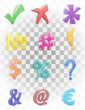 Set icon mark sign graphic elements for design vector illustration イラスト素材