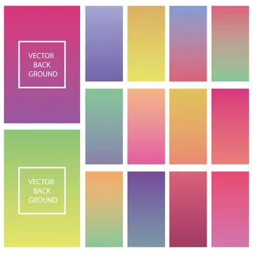 Set of icons backgrounds. Vector illustration eps 10 Stock Illustration