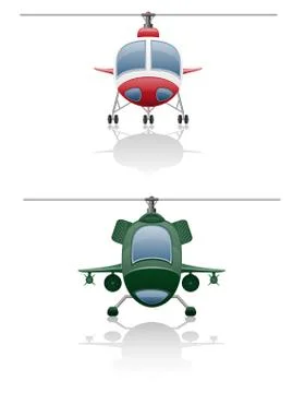 Set icons helicopter vector illustration Stock Illustration