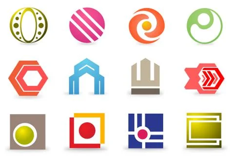 Set of icons Stock Illustration