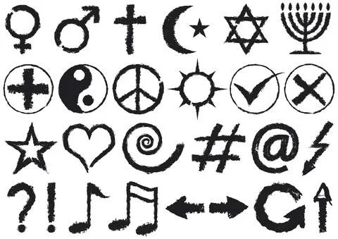 Set of Icons Иллюстрация