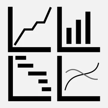 Set of icons of trade Stock Illustration