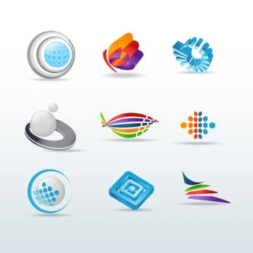 Set of icons vector illustration Stock Illustration