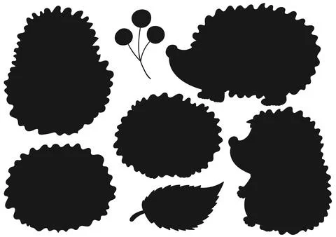 Set of illustrations for postcards, flyers, banners Stock Illustration