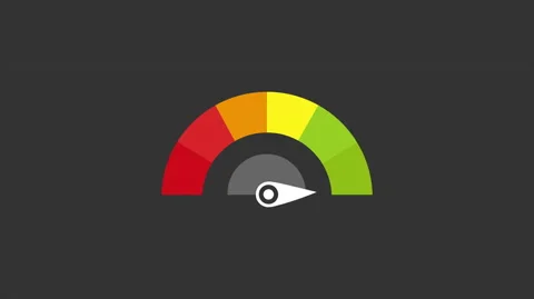 Set of indicators score on a black background motion 스톡 동영상 145278395