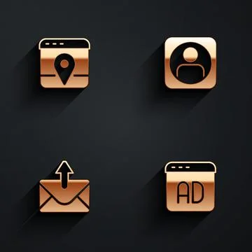 Set Infographic of city map, Create account screen, Mail and e-mail and イラスト素材