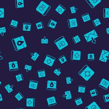 Set Infographic of city map, Mail and e-mail, Advertising and Target financial Illustrazione stock