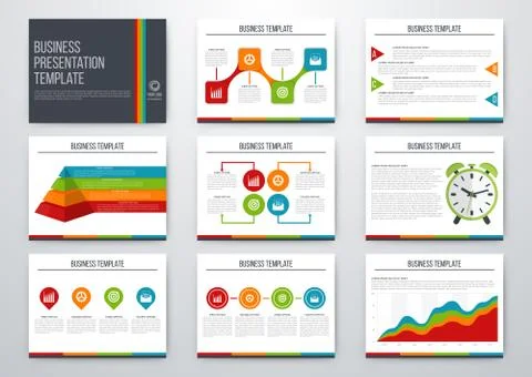 Set of infographic elements 스톡 일러스트