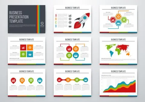 Set of infographic elements 스톡 일러스트