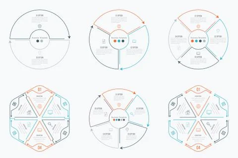 Set with infographics Stock-Illustration