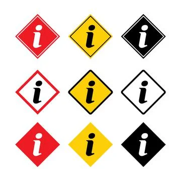 Set of Information help icon,  helpdesk info bubble desk. Vector sing isolate Illustrazione stock